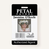 bloemmeisje Petal Patrol Badge (Voorkant)