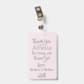 bloemmeisje Petal Patrol Badge (Back with Clip)