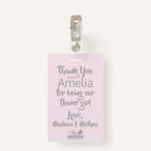 bloemmeisje Petal Patrol Badge (Achterkant met clip)