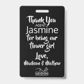 bloemmeisje Petal Patrol Badge (Back)