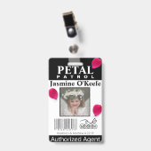 bloemmeisje Petal Patrol Badge (Front with Clip)