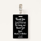 bloemmeisje Petal Patrol Badge (Achterkant met clip)