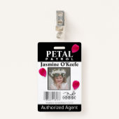 bloemmeisje Petal Patrol Badge (Voorkant met clip)