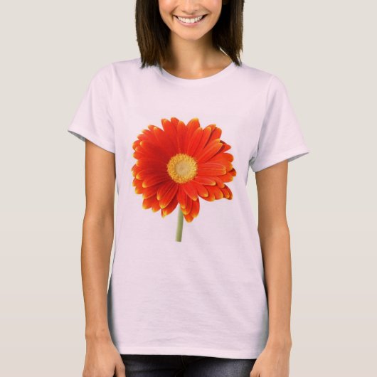 bloemmeisje t-shirt (Voorkant)