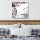 Bloemmelders II- faiussen Canvas Afdruk (Insitu (Slaapkamer))