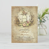  Bloemmetselaar Jar rustiek vrijgezellenfeest Kaart (Staand voorkant)