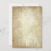  Bloemmetselaar Jar rustiek vrijgezellenfeest Kaart (Achterkant)