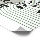 bloemminimalisme poster (Hoek)