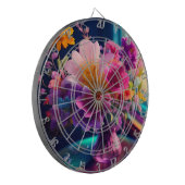 Bloemmix vaas 1 dartbord (Voorkant Links)