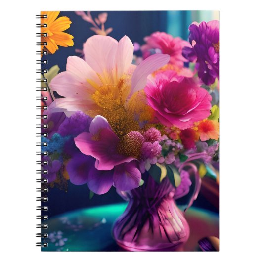 Bloemmix vaas 1 notitieboek (Voorkant)