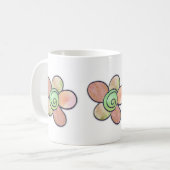 Bloemmokkop Koffiemok (Voorkant links)