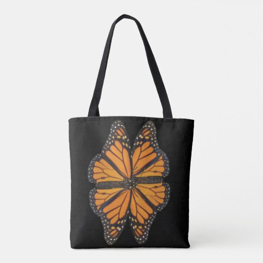 BloemMonarch Butterfly Tote Bag (Achterkant)