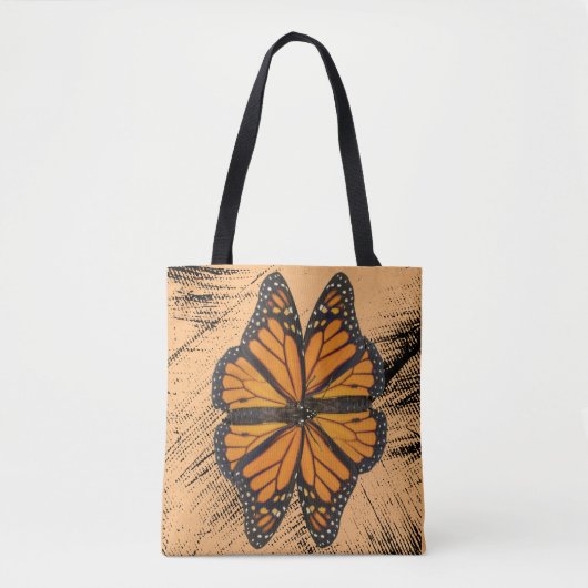 BloemMonarch Butterfly Tote Bag (Voorkant)
