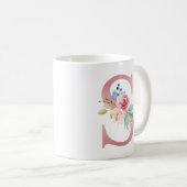 Bloemmonogram S-Mok Koffiemok (Voorkant rechts)