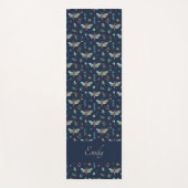 Bloemmot Vlinderpatroon Yoga Mat (Voorkant)