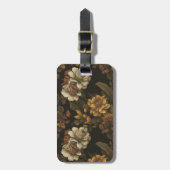 bloemmotief (2) bagagelabel (Voorkant verticaal)
