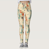  bloemmotief (2) leggings (Voorkant)