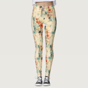  bloemmotief (2) leggings