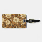  bloemmotief (3) bagagelabel (Voorkant horizontaal)