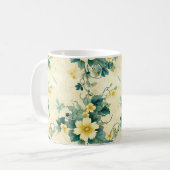 bloemmotief (4) koffiemok (Voorkant links)