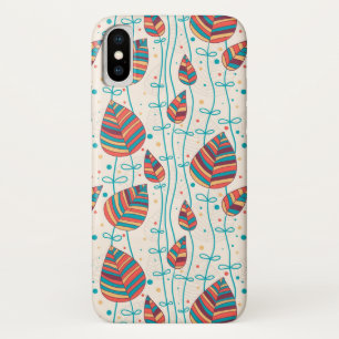 Bloemmotief 5 2 iPhone x hoesje