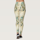 bloemmotief (5) leggings (Achterkant)