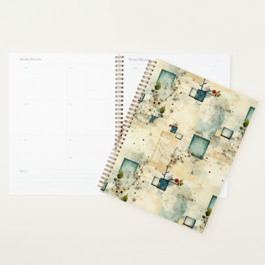  bloemmotief (5) planner (Display)
