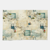  bloemmotief (5) theedoek (Horizontaal)