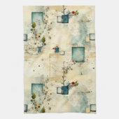  bloemmotief (5) theedoek (Verticaal)