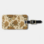  bloemmotief (9) bagagelabel (Voorkant horizontaal)