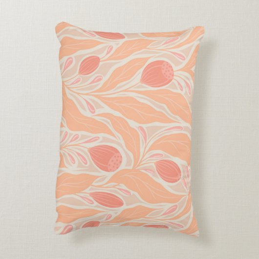 Bloemmotief Accent Kussen (Achterkant (Verticaal))