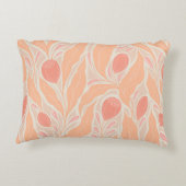 Bloemmotief Accent Kussen (Achterkant)