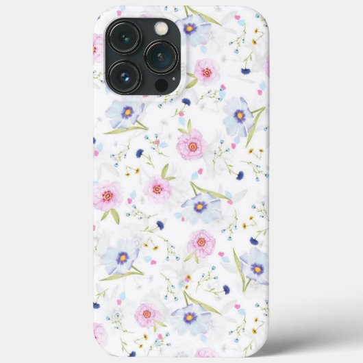 Bloemmotief achtergrond- Case-Mate iPhone case (Achterkant)