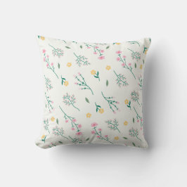 Bloemmotief Bloem Bloei 16" x 16" Kussen