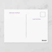 bloemmotief briefkaart (Achterkant)