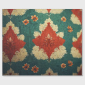 Bloemmotief  cadeaupapier (Vlak)