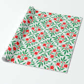 Bloemmotief Cadeaupapier (Uitgerold)