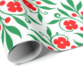 Bloemmotief Cadeaupapier (Rol Hoek)