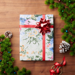bloemmotief cadeaupapier