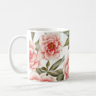 Bloemmotief Camellia Bloemen Koffiemok