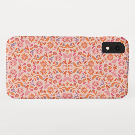 Bloemmotief Case-Mate iPhone Case (Achterkant (horizontaal))