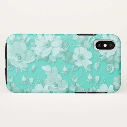Bloemmotief Case-Mate iPhone Case (Achterkant (horizontaal))