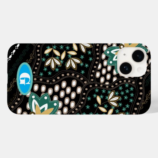 Bloemmotief Case-Mate iPhone case (Achterkant (horizontaal))