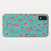 Bloemmotief Case-Mate iPhone Case (Achterkant (horizontaal))