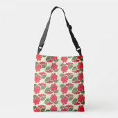 Bloemmotief Crossbody Tas (Achterkant)