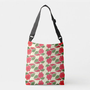 Bloemmotief Crossbody Tas