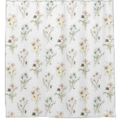 Bloemmotief Douchegordijn (Voorkant)