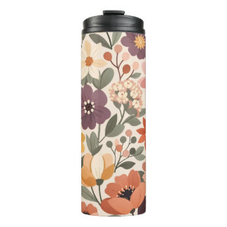 Bloemmotief Drinkgerei met All-Over Print uit het  Thermosbeker