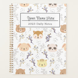 Bloemmotief, een boeket van kleurrijke bloemen planner