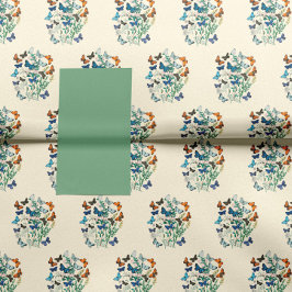  bloemmotief en vlinders tissuepapier